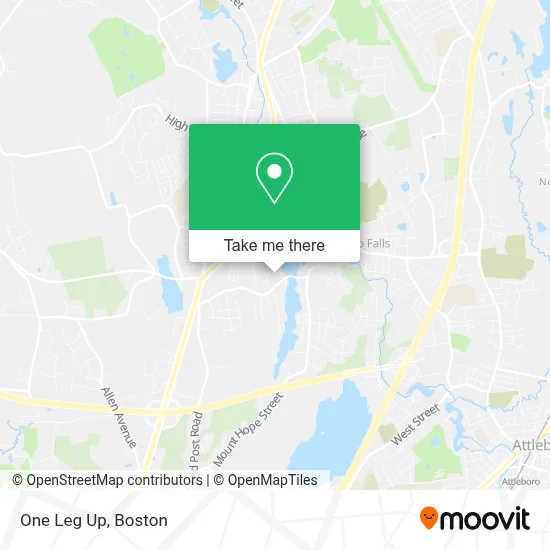 One Leg Up map