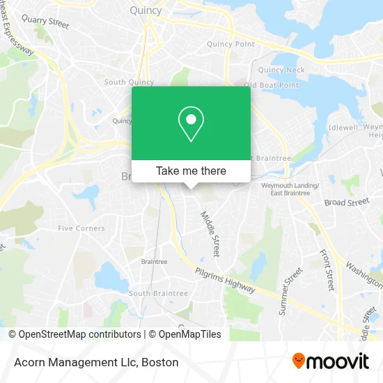 Acorn Management Llc map