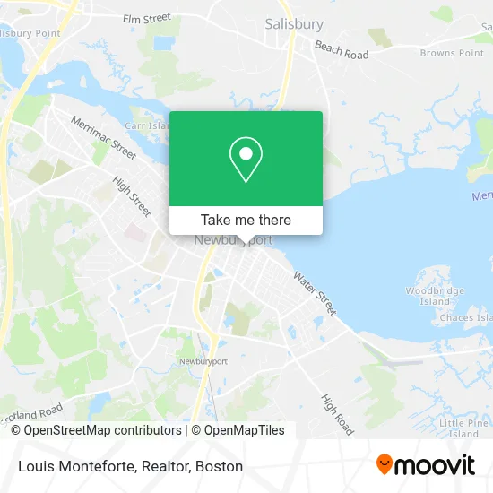 Louis Monteforte, Realtor map