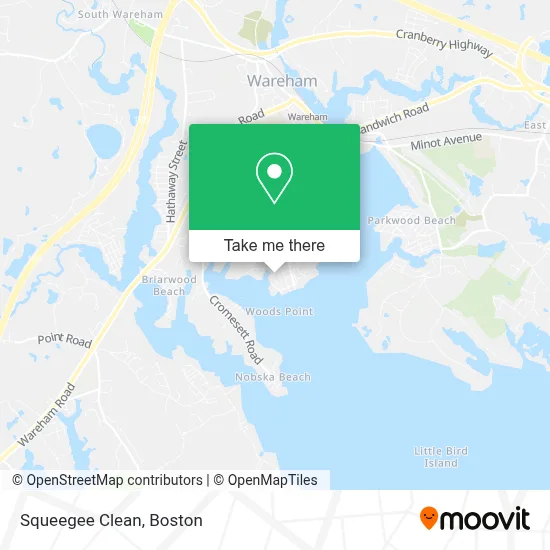 Squeegee Clean map