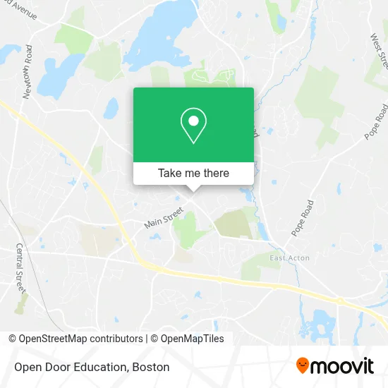 Open Door Education map