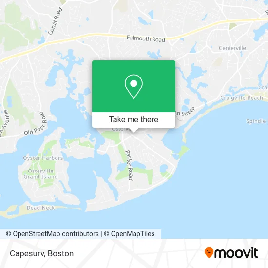 Capesurv map