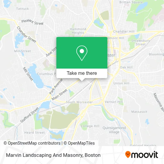 Marvin Landscaping And Masonry map