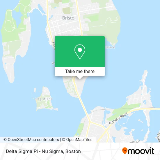 Delta Sigma Pi - Nu Sigma map