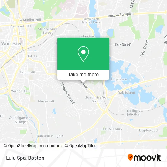 Lulu Spa map