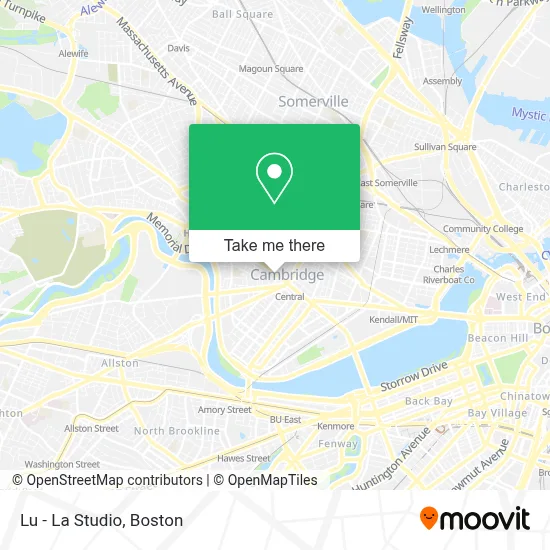 Lu - La Studio map