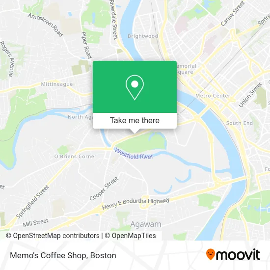 Memo's Coffee Shop map