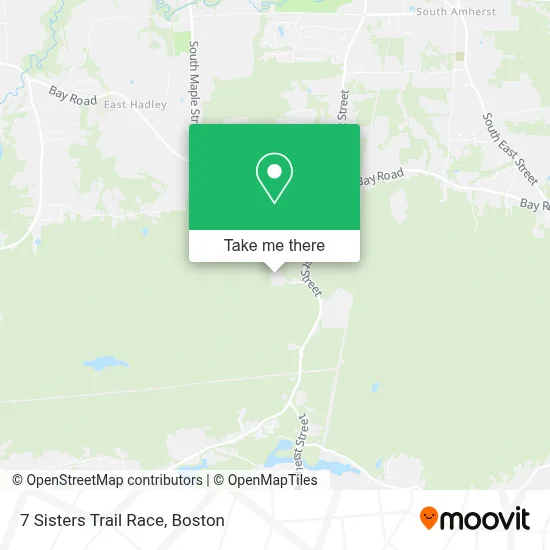 7 Sisters Trail Race map