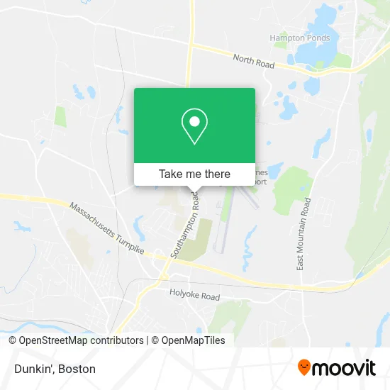 Dunkin' map