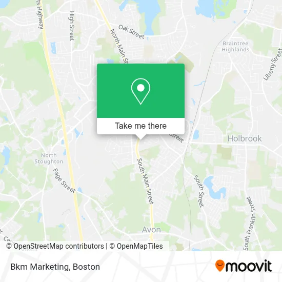 Bkm Marketing map