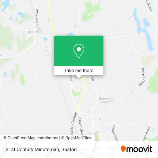 21st Century Minuteman map