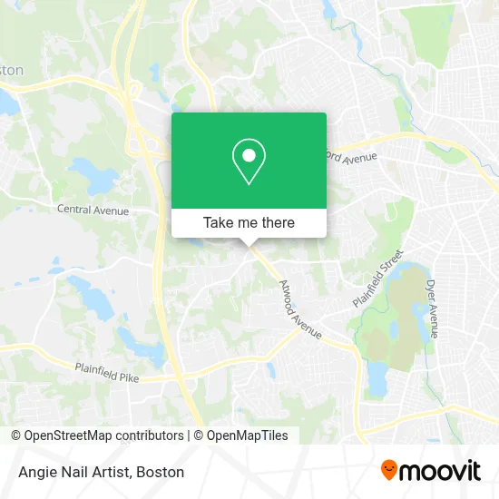 Angie Nail Artist map