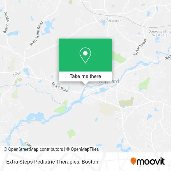 Extra Steps Pediatric Therapies map