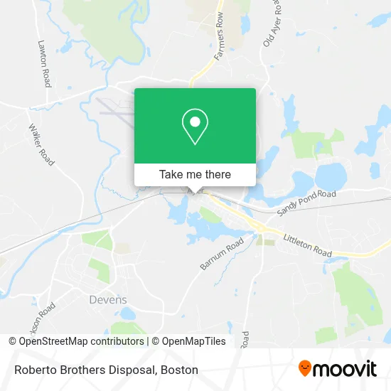 Roberto Brothers Disposal map