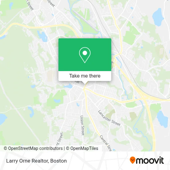 Larry Orne Realtor map