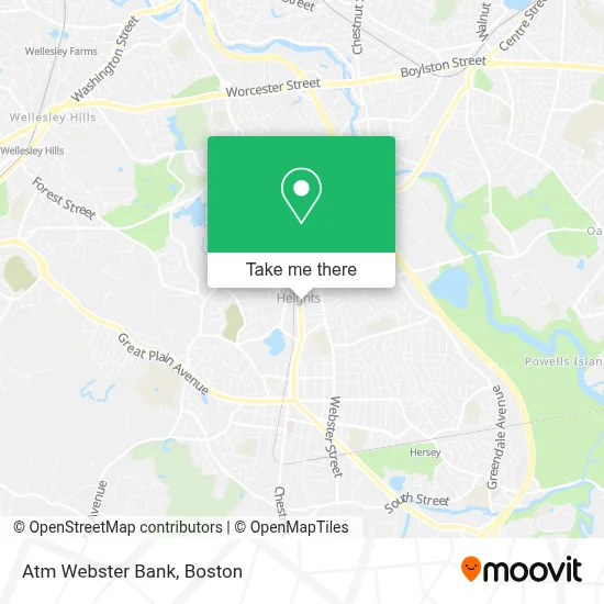 Atm Webster Bank map