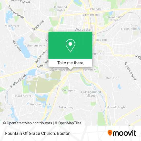 Fountain Of Grace Church map