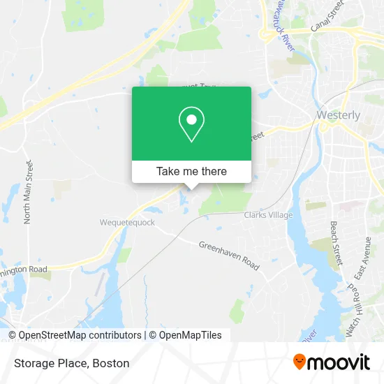 Storage Place map