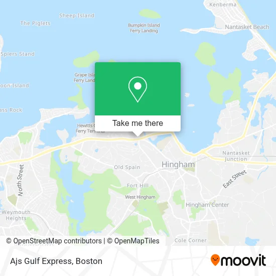 Ajs Gulf Express map