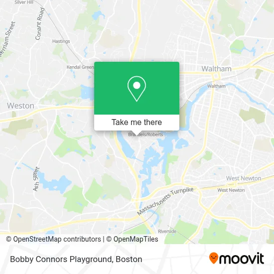 Bobby Connors Playground map