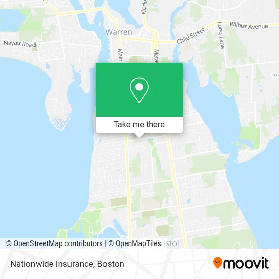 Nationwide Insurance map