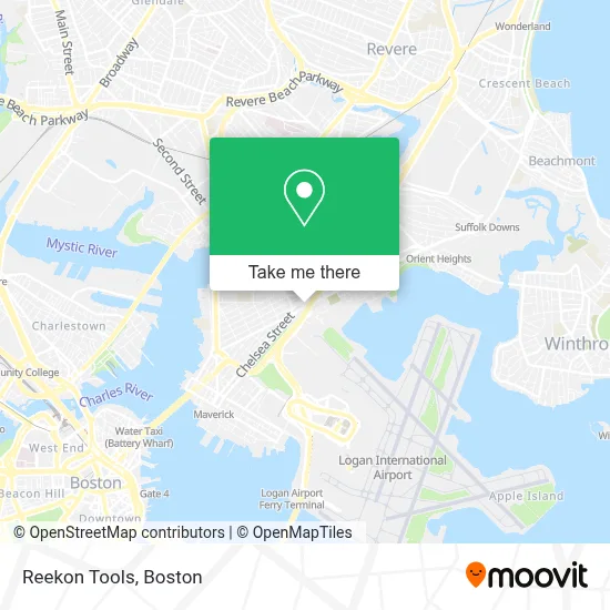 Reekon Tools map