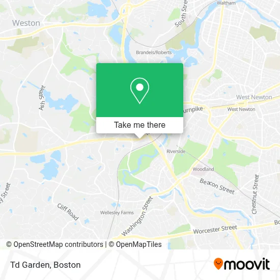 Td Garden map