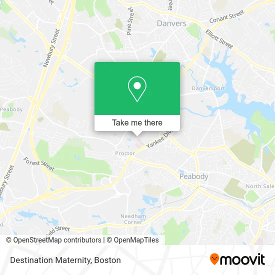 Destination Maternity map