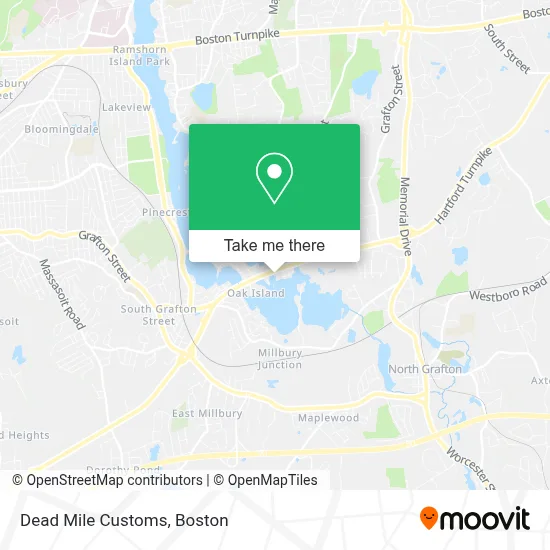 Dead Mile Customs map