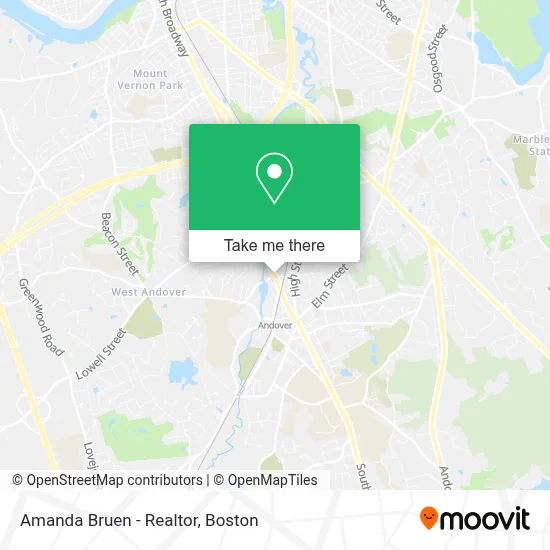 Amanda Bruen - Realtor map