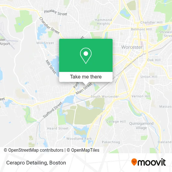 Cerapro Detailing map
