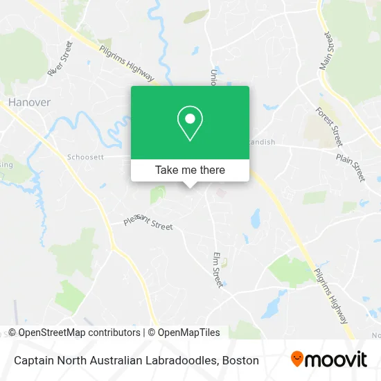 Captain North Australian Labradoodles map