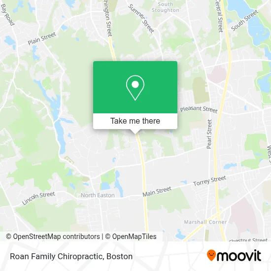 Roan Family Chiropractic map