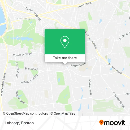 Labcorp map