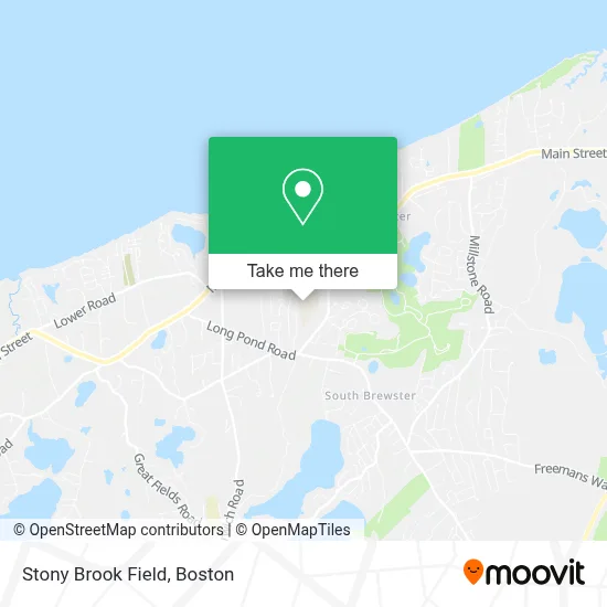 Stony Brook Field map