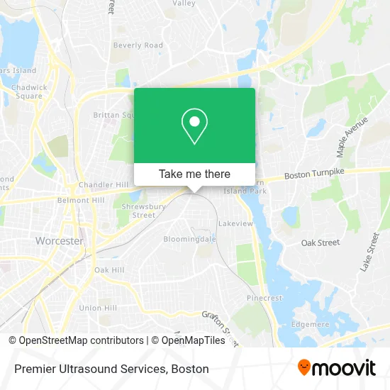 Premier Ultrasound Services map