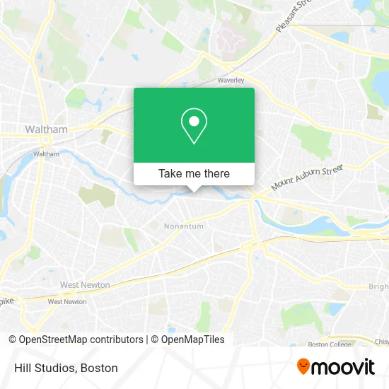 Hill Studios map