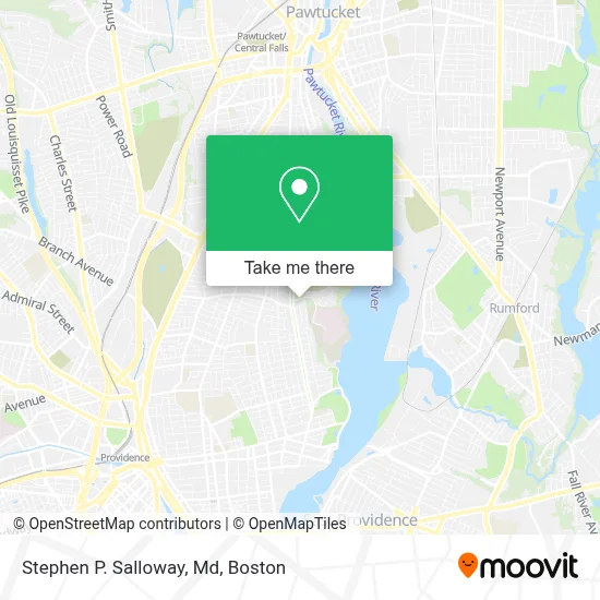 Stephen P. Salloway, Md map