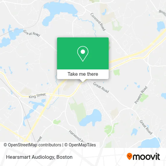 Hearsmart Audiology map