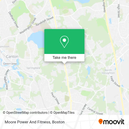 Moore Power And Fitness map