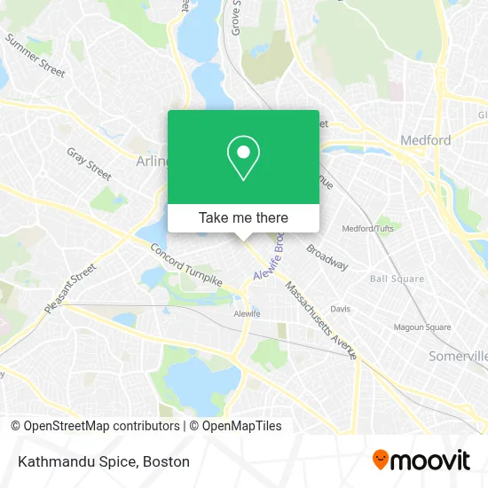 Kathmandu Spice map