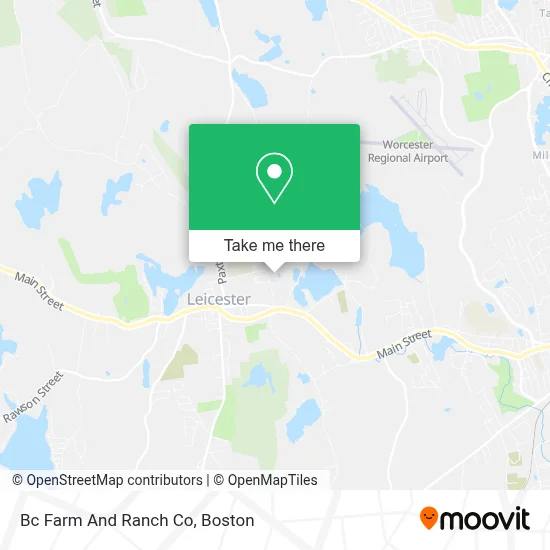 Bc Farm And Ranch Co map