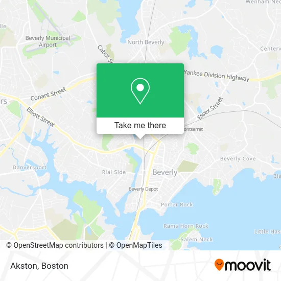 Akston map