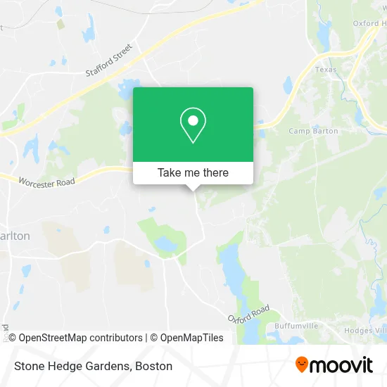 Stone Hedge Gardens map