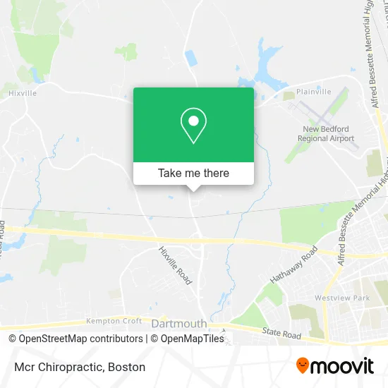Mcr Chiropractic map