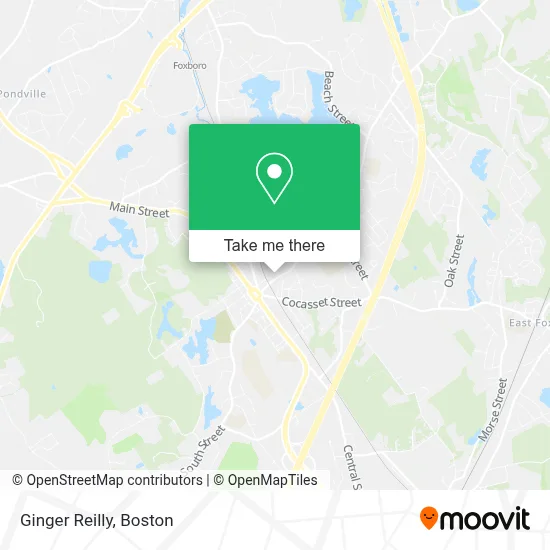 Ginger Reilly map