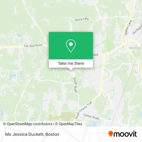 Ms Jessica Duckett map