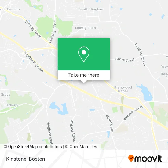 Kinstone map
