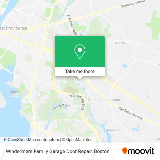 Windermere Family Garage Door Repair map