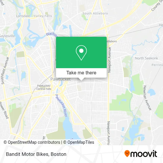 Bandit Motor Bikes map